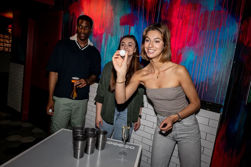 Beer Pong Bounce Ping Pong